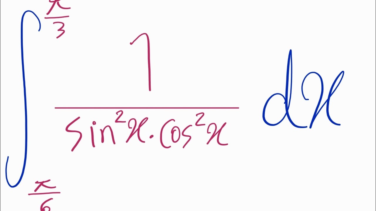 Integrating Using Trigonometric Identities- EX 11C Q4a- A-Level Maths Pure 2 #alevelmaths 