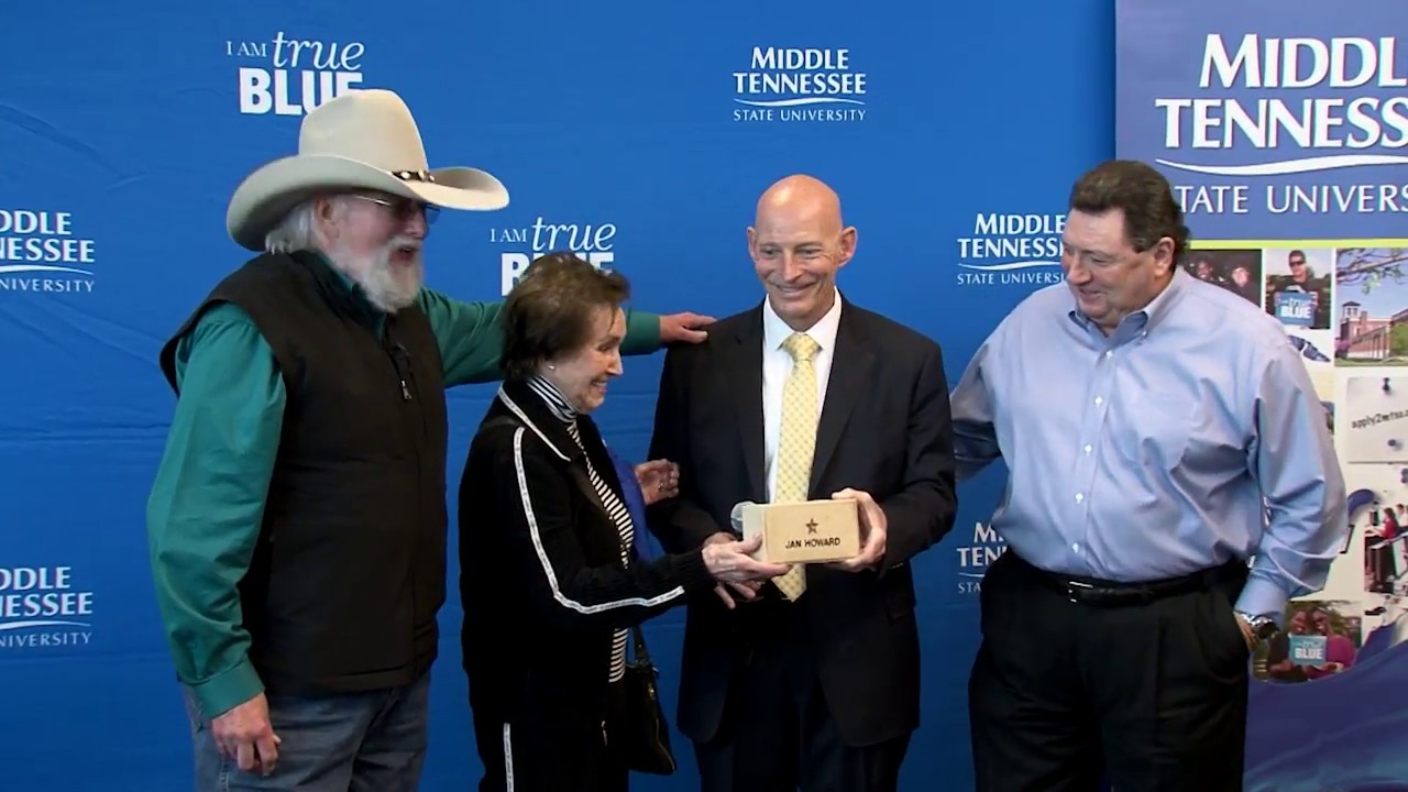Charlie Daniels MTSU Book Signing - Ms. Jan Howard