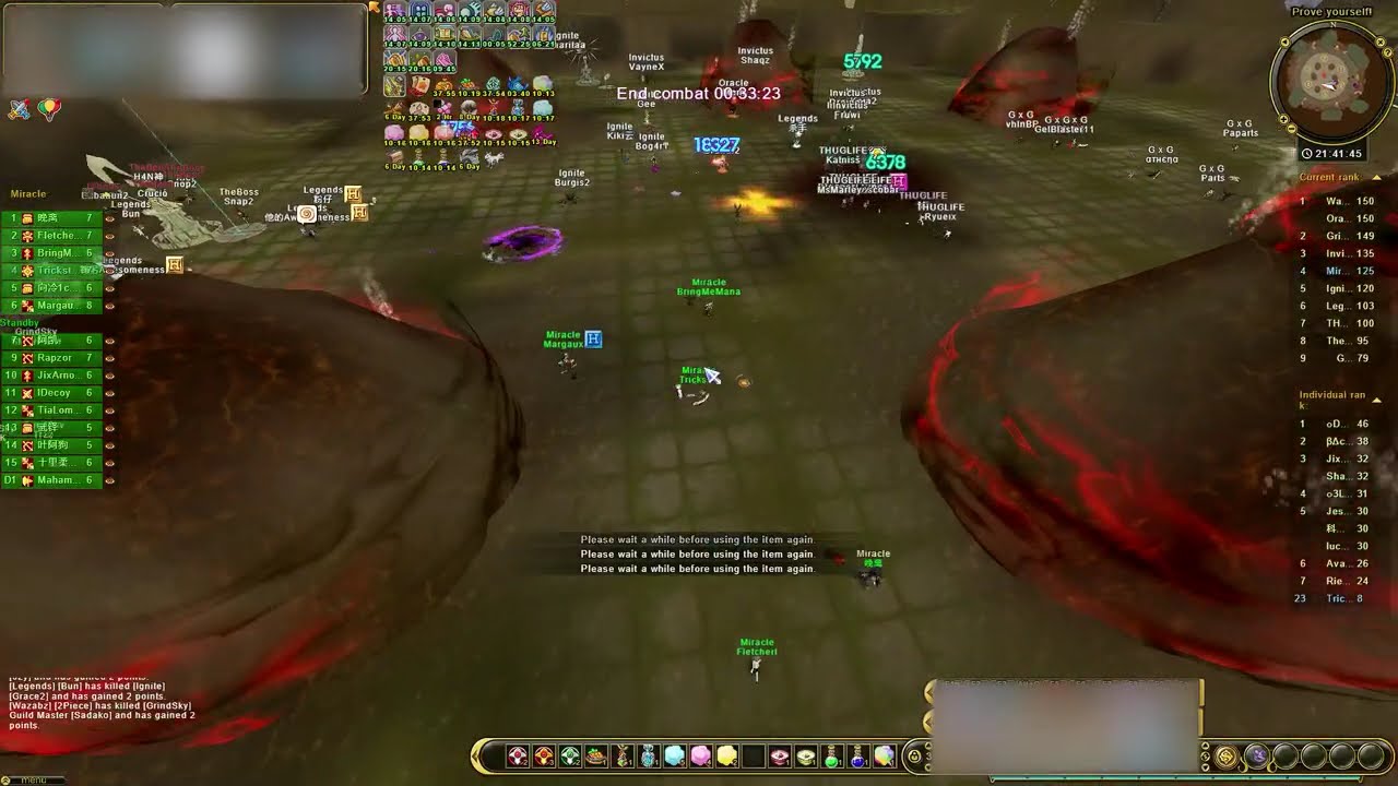 FlyFF Universe | Lawolf | Guild Siege 10.25.25 | Trickster Jester POV | Miracle