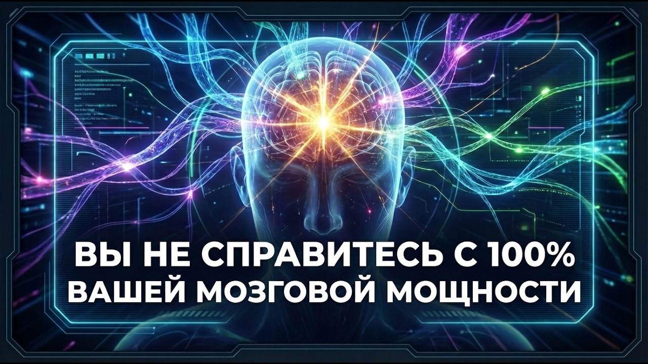Работа мозга на 100% вредна человеку