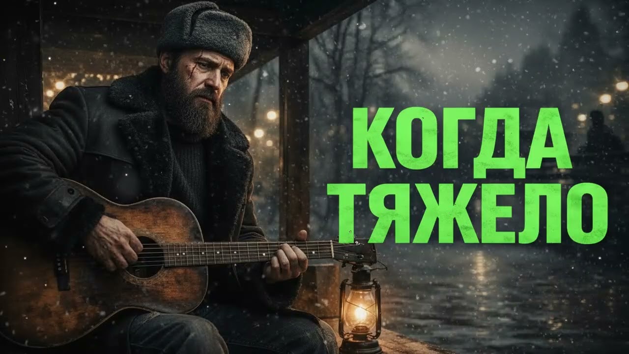 ❄️Когда жизнь проверяет молча — Русский шансон 2026 для души и тихих зимних вечеров