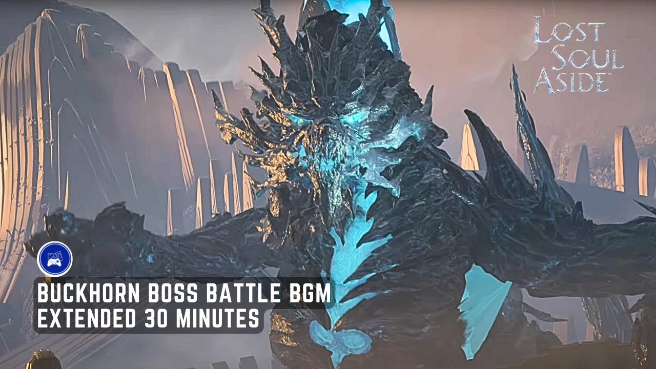 [Phantom Arena] Buckhorn Boss Battle BGM - Lost Soul Aside OST Extended 40 minute [4K HQ]