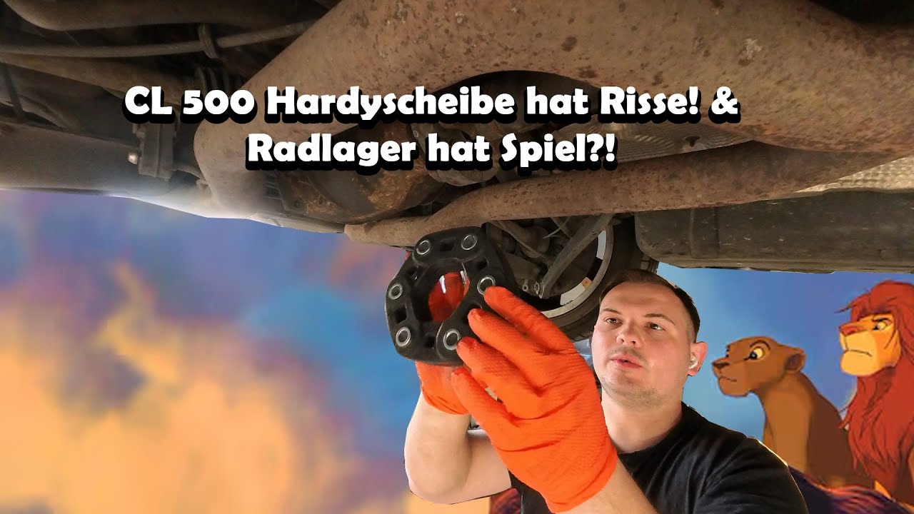 Cl500 Hardyscheibe tauschen und Radlagerspiel inspizieren nach Roadtrip (1000km)