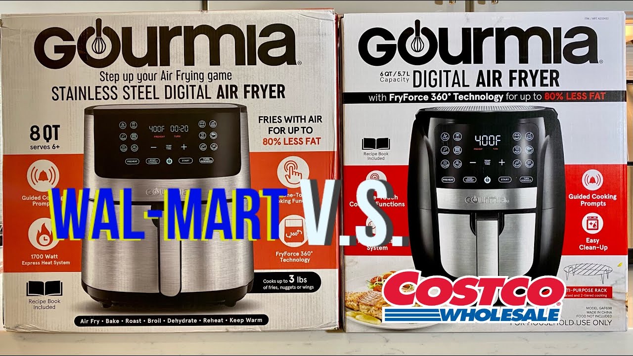 Сравнение аэрофритюрниц Walmart и Costco Gourmia | Как пользоваться распродажей «Чёрная пятница» ...