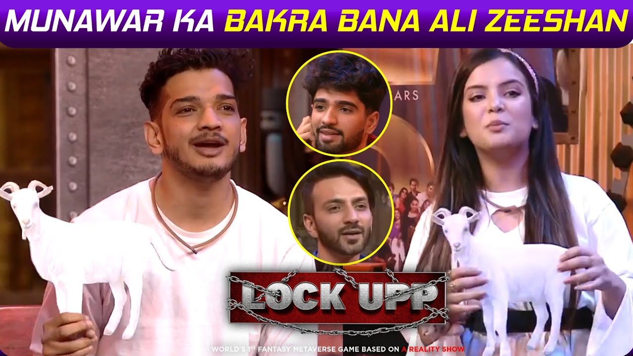 Lock Upp: Azma Ne Ali Aur Zeeshan Ko Bataya Munawar Ka Bakra, Azma Ne Kaha Jald Hogi Unki Kurbani