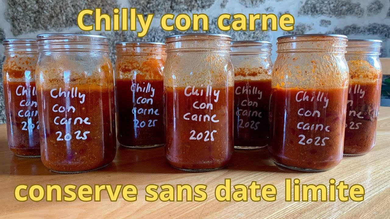 chilly con carne sans date limite