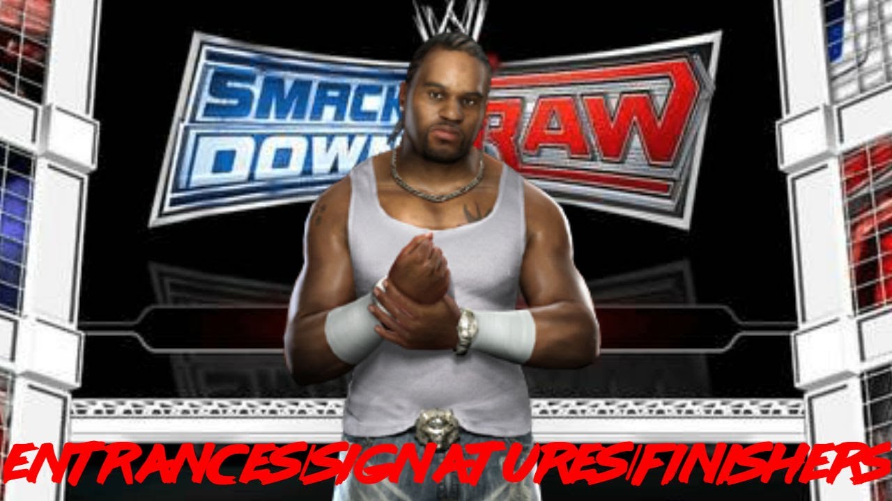 WWE Smackdown vs Raw 2009 Entrances/Signatures/Finishers: Shad