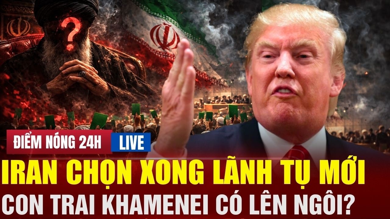 🔴Thế Giới Rung Chuyển: Iran đã chọn xong lãnh tụ tối cao mới – Con trai Khamenei sắp lên nắm quyền?