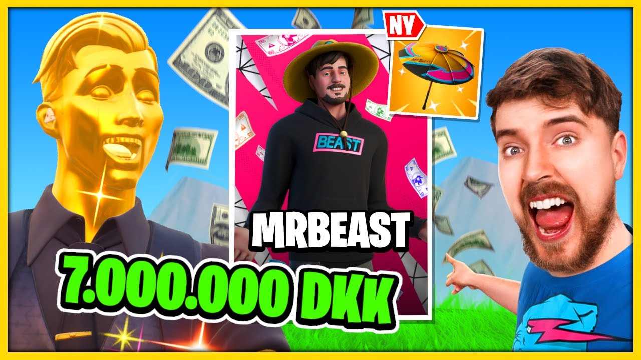 Vildeste MrBeast Turnering i Fortnite! (7 Millioner Kroner Til Førstepladsen) • Dansk