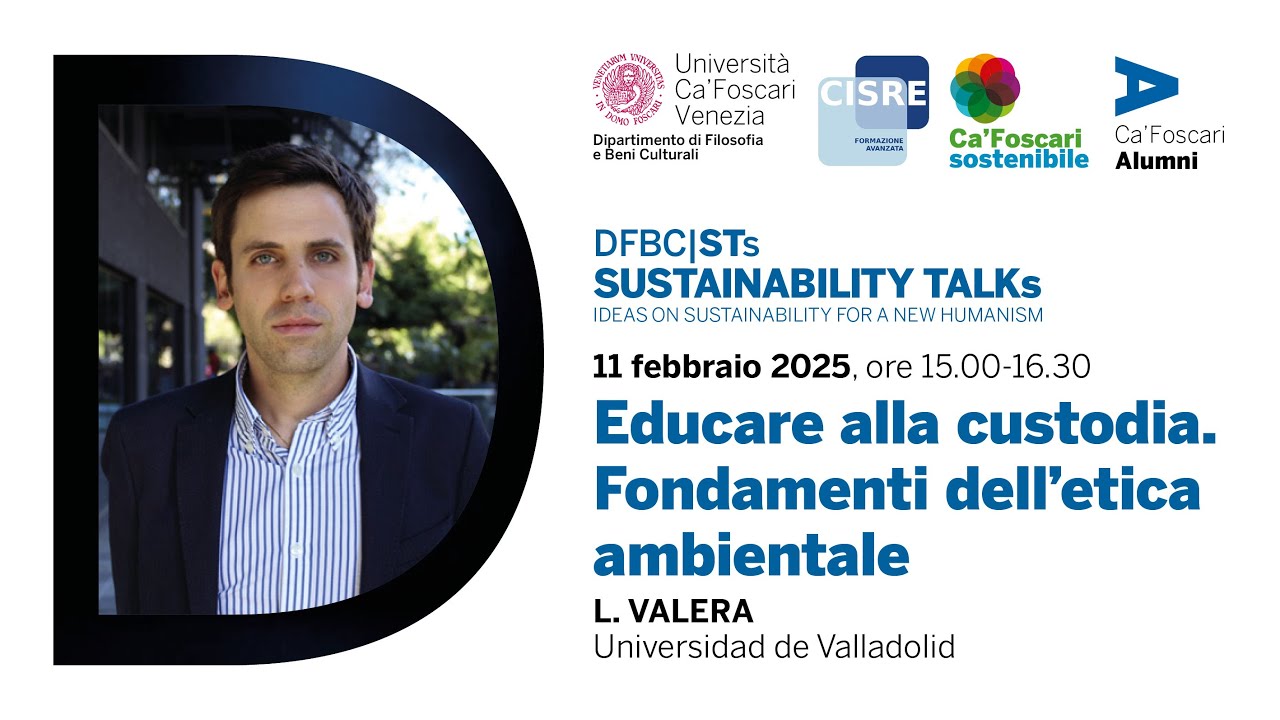 Luca Valera | Educare alla custodia. Fondamenti dell&rsquo;etica ambientale