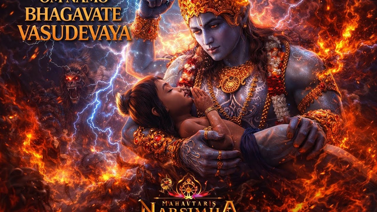 Om Namo Bhagavate Vasudevaya 🕉️ | Divine Mantra for Peace