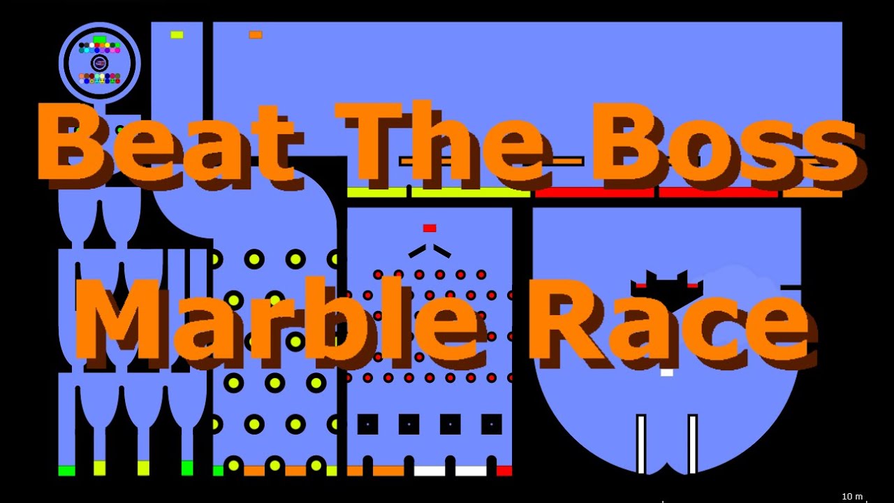 Beat The Boss Marble Race