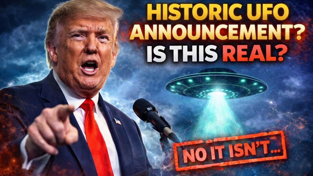 «Грядёт историческое объявление об НЛО…» [Нет, это не так…]