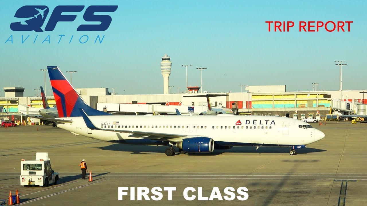 TRIP REPORT | Delta Airlines - 737 800 - Atlanta (ATL) to Sacramento (SMF) | First Class