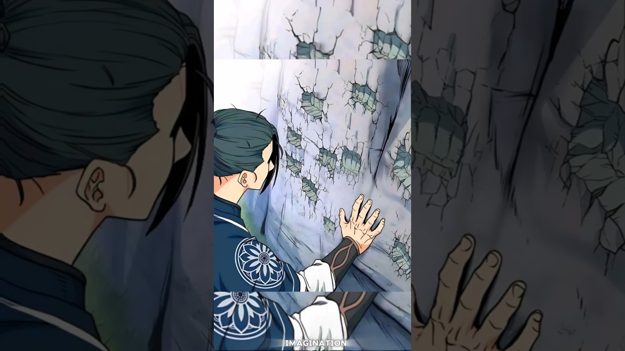 Whoever punches the wall harder and makes a bigger hole wins  (Murim Login) 4K #manhwa