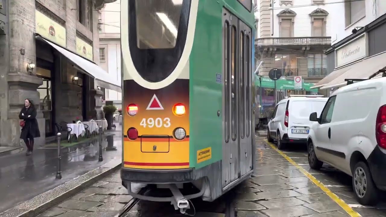 Trams in Milano tram di milano