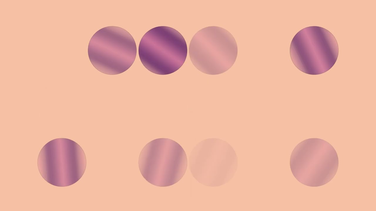 1 Hour | Background | Backdrop | Random Flashing Circles | Soft Colors | Calming Circles