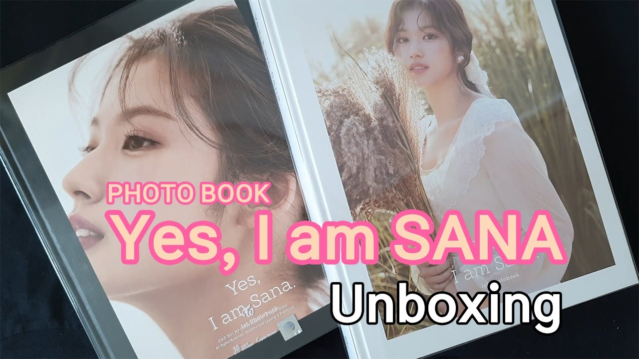TWICE 트와이스 사나 SANA 화보집 [ Yes, I am Sana ] Photo Book 언박싱 Unboxing