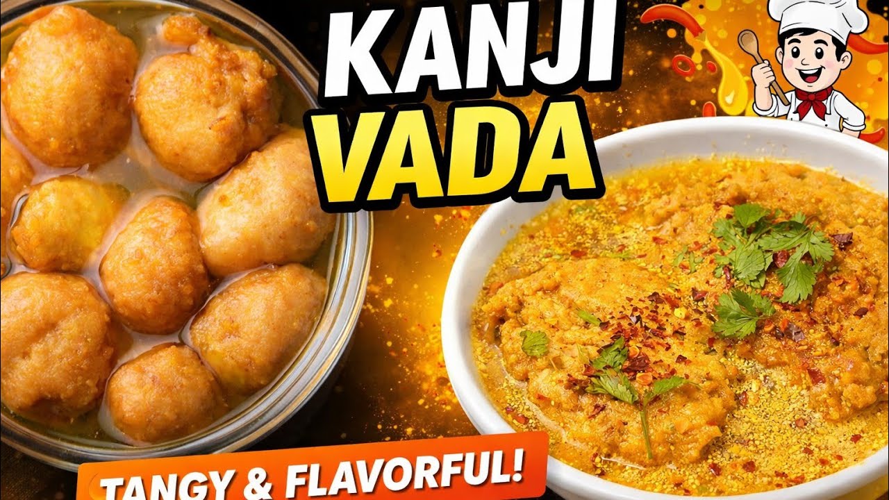 क़ाज़ी वड़ा बनाने का सबसे आसान तरीका।Holi Special Kanji Vada Recipe
