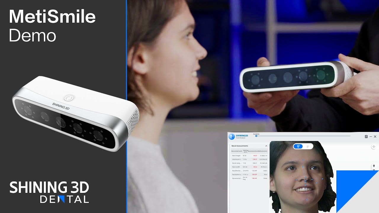 3D Face Scanner MetiSmile - Practical Demo 1