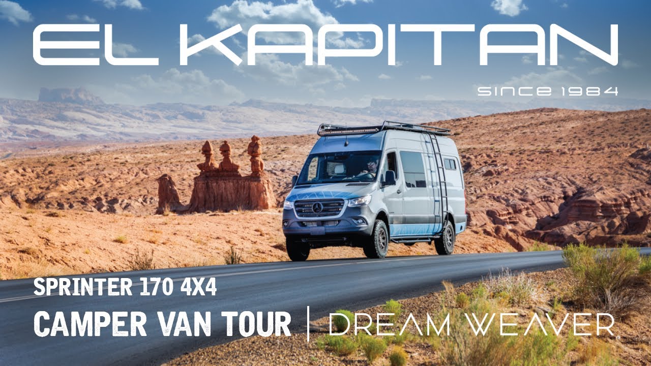 Dream Weaver Camper Van Tour | Sprinter 170 4x4 Colorado
