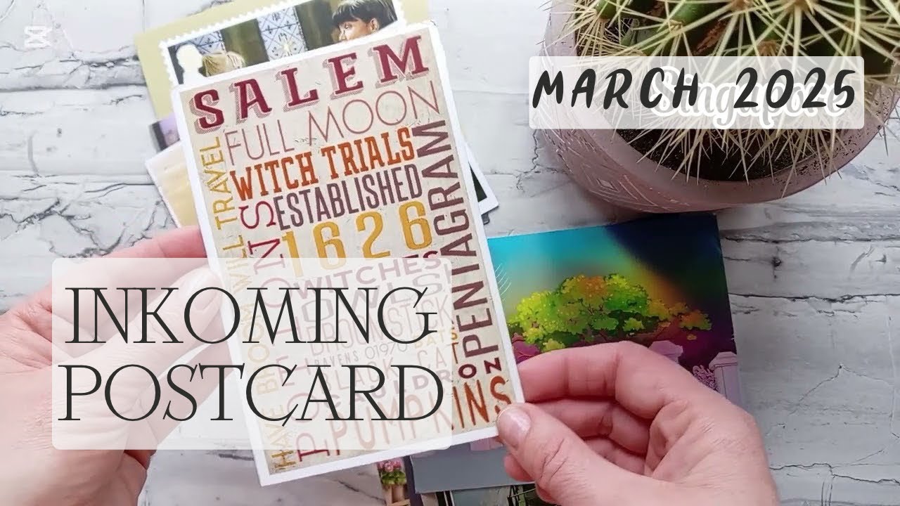 Incoming postcard/ March 2025