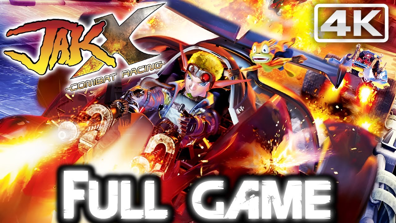 JAK X: COMBAT RACING Gameplay Walkthrough FULL GAME (4K 60FPS) No Commentary