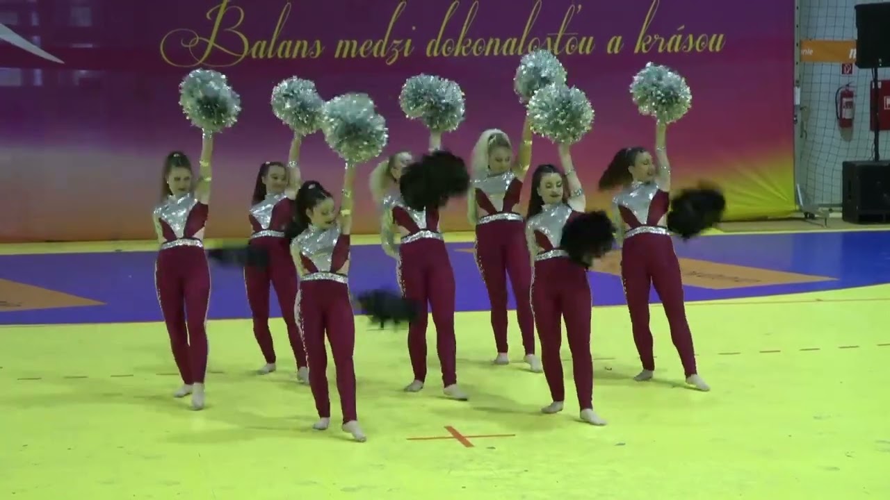 MINI SENIOR POM PON - Majstrovstvá Slovenska v mažoretkovom športe 2022