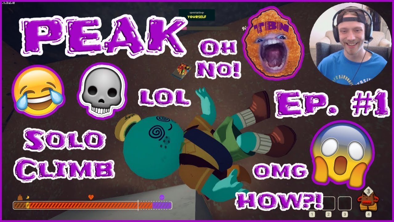 THE ONE MAN CLIMB - PEAK - Ep. 1 #gaming #funny#gamer #peak#comedy #videogames#indie #adventure#solo