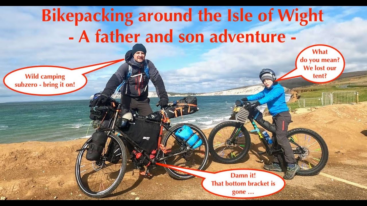 Bikepacking around the Isle of Wight - a father & son adventure