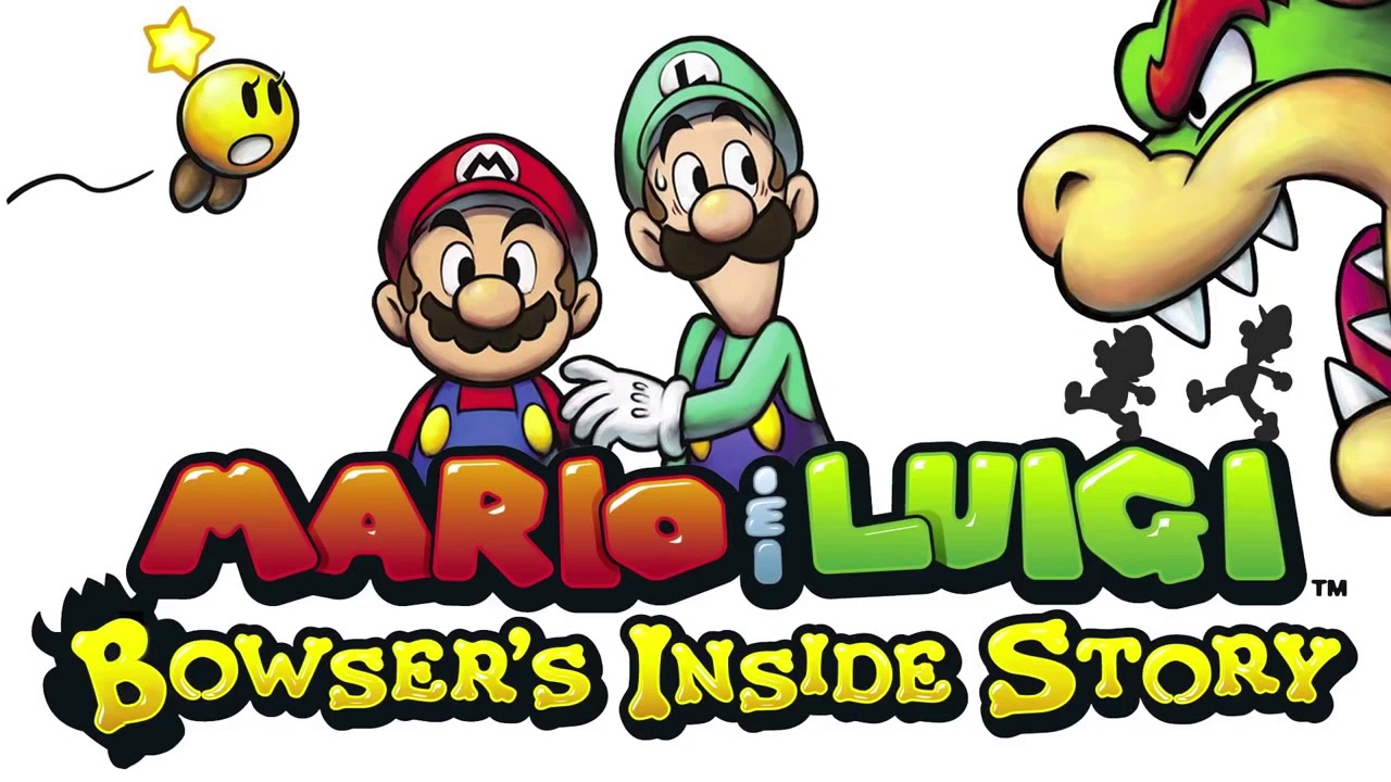 mario and luigi bowser' inside story music minigame/training