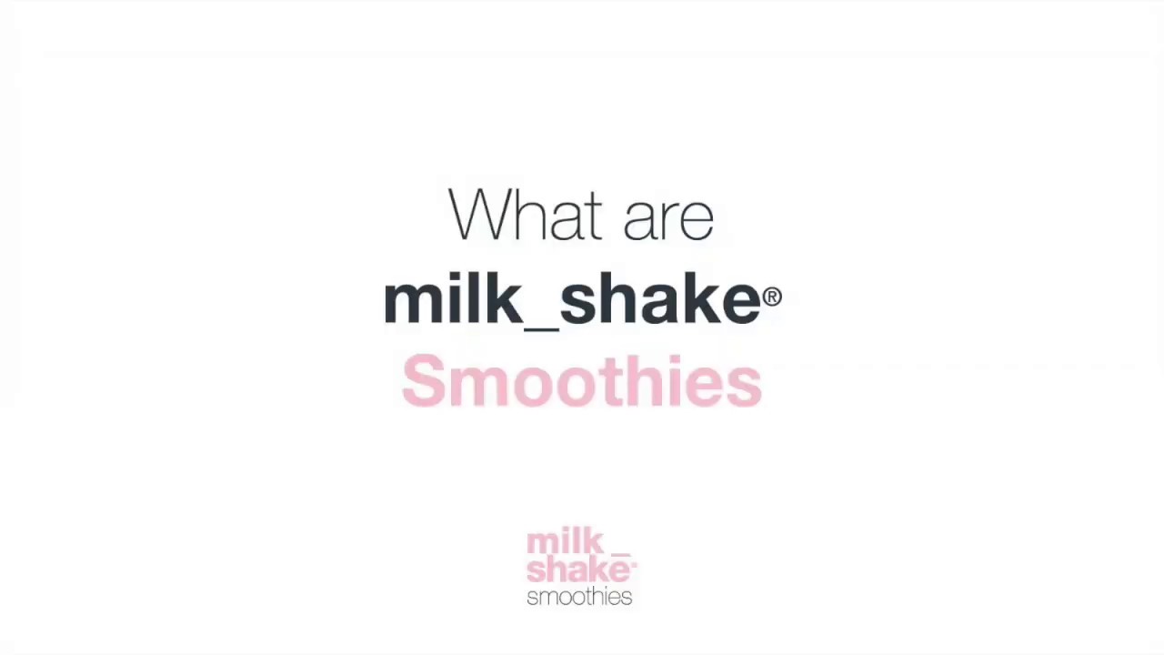 What Are milk_shake Smoothies?