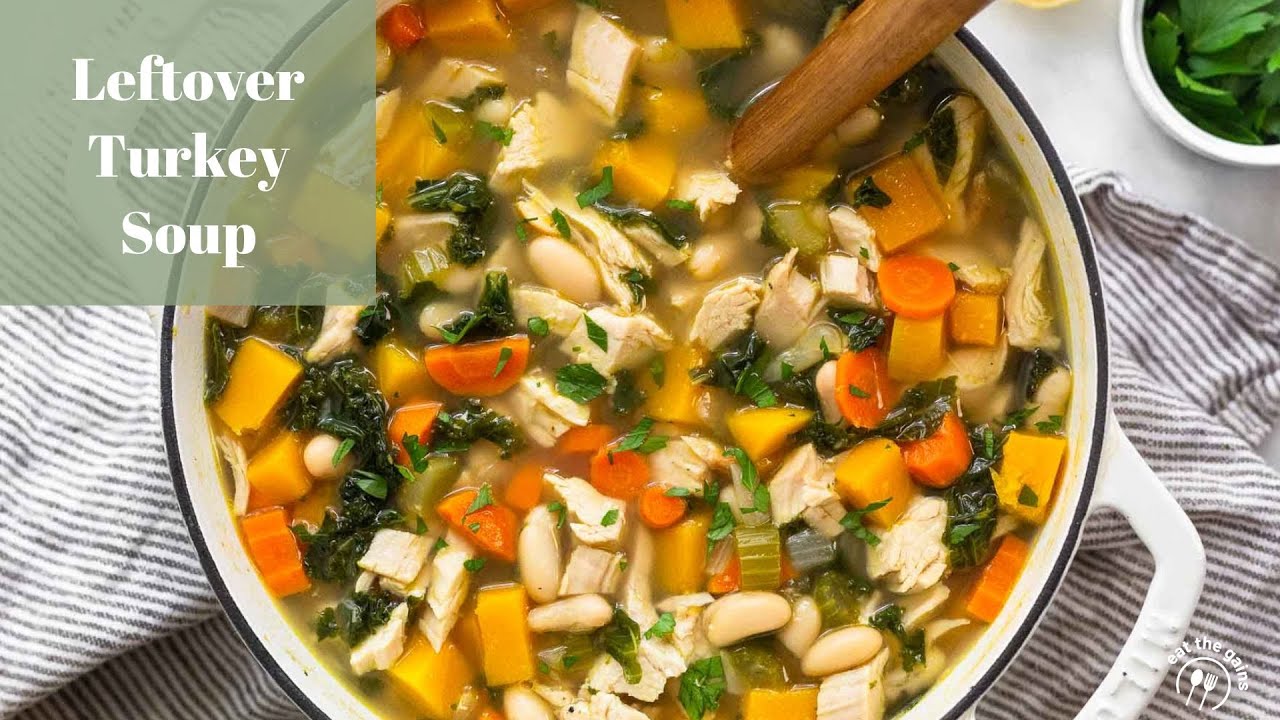 Easy Leftover Turkey Soup