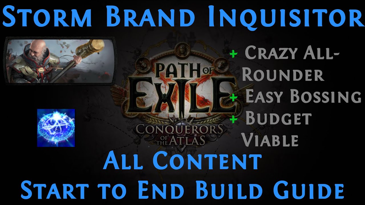 [PoE] [Guide] Storm Brand Inquisitor 3.14 Ultimatum Ready | Best Allround Build in the Game!