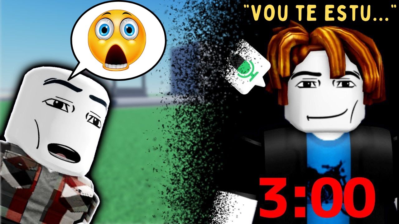 EU ENTREI NO ROBLOX VOICE CHAT AS 3 DA MANH&Atilde;!