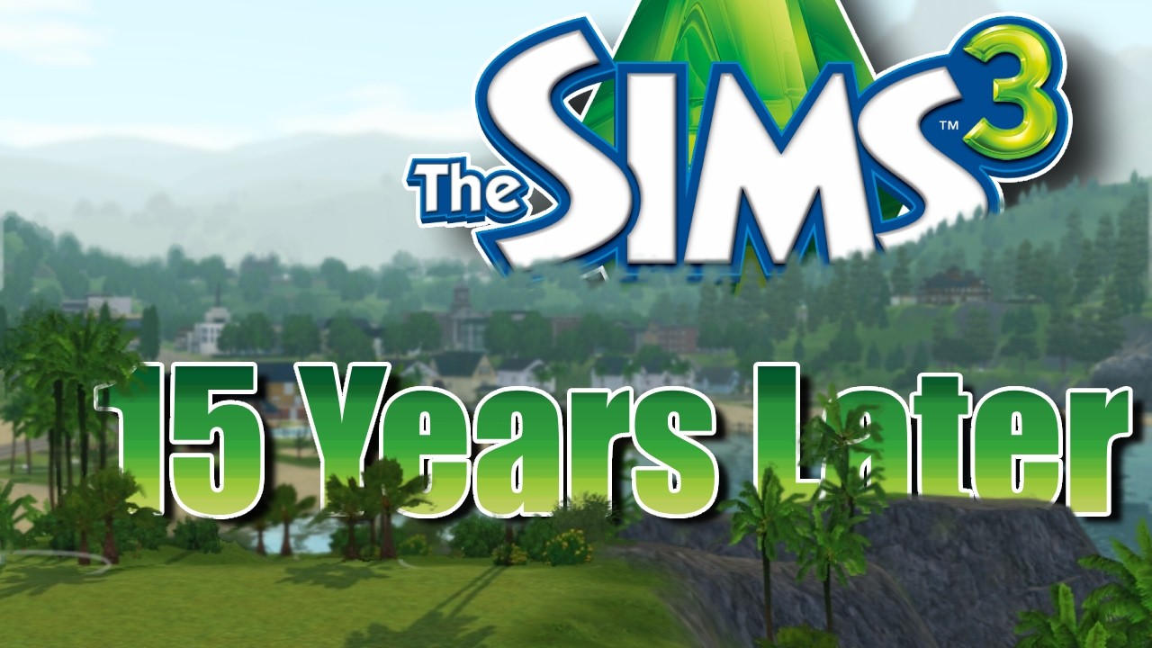 Я играл в базовую версию игры The Sims 3.