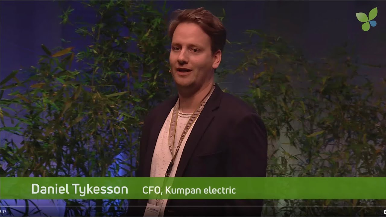 Daniel Tykesson pitches Kumpan electric