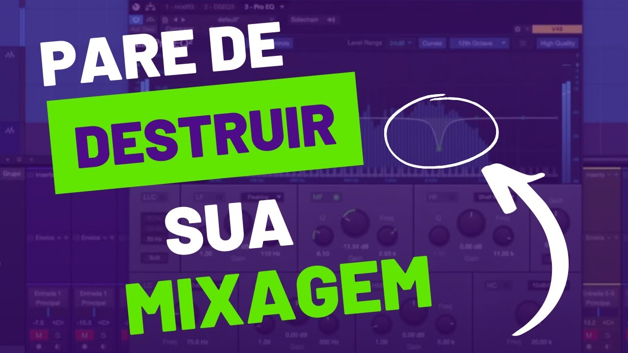 Como Remover Ressonâncias e Melhorar a Equalização Corretiva na Mixagem