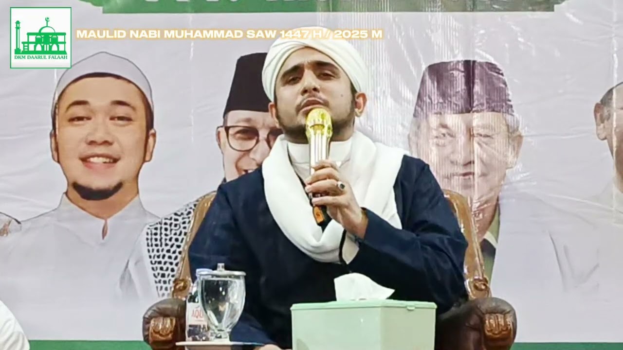 Ceramah Maulid oleh Habib Al HABIB HANIF AL ATTHOS. # Masjid Jami'' Daarul Falaah