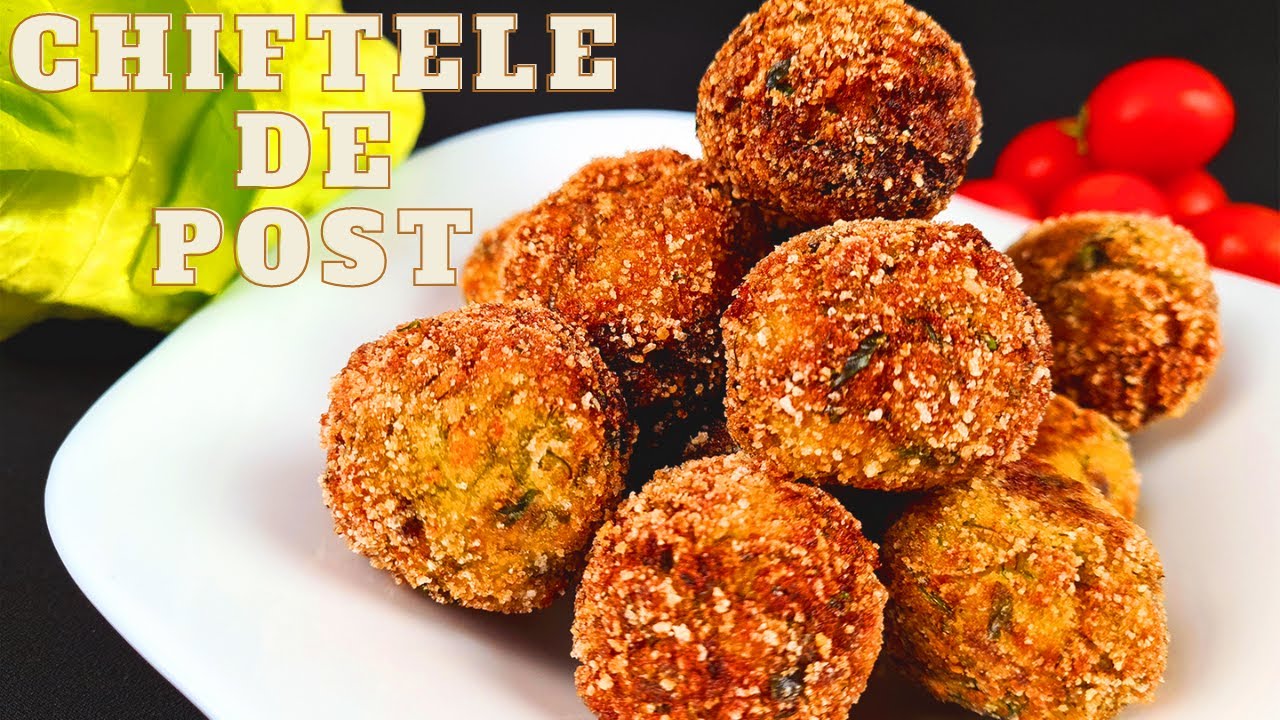 Cele mai gustoase chiftele cu ciuperci si cartofi de post - reteta de chiftele fara carne