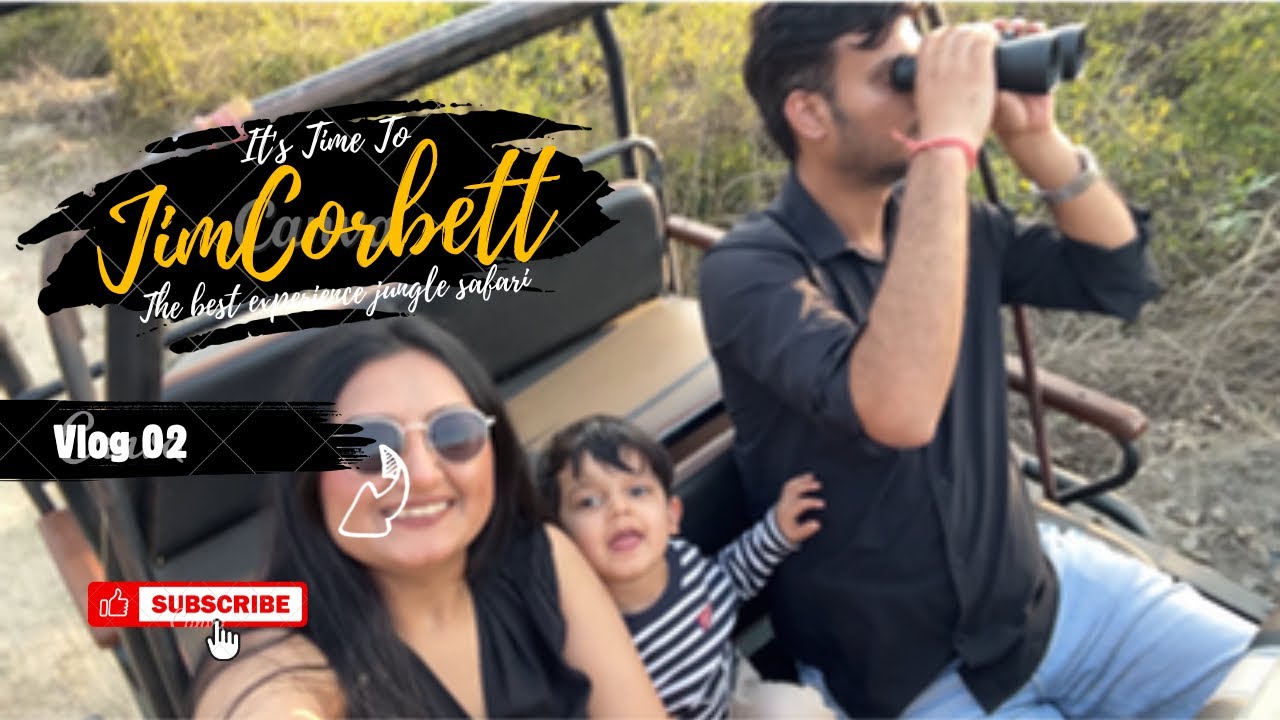 Did We Spot a Tiger? 🐅 | Jim Corbett Jungle Safari | Day 2 Vlog. #familyroadtrip #morethanparenting