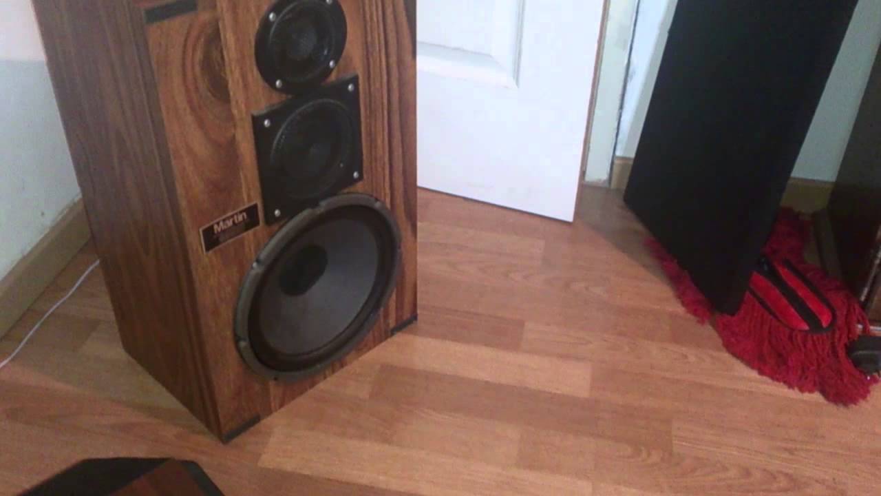 Martin gamma 310x + sony str dh520 bass test