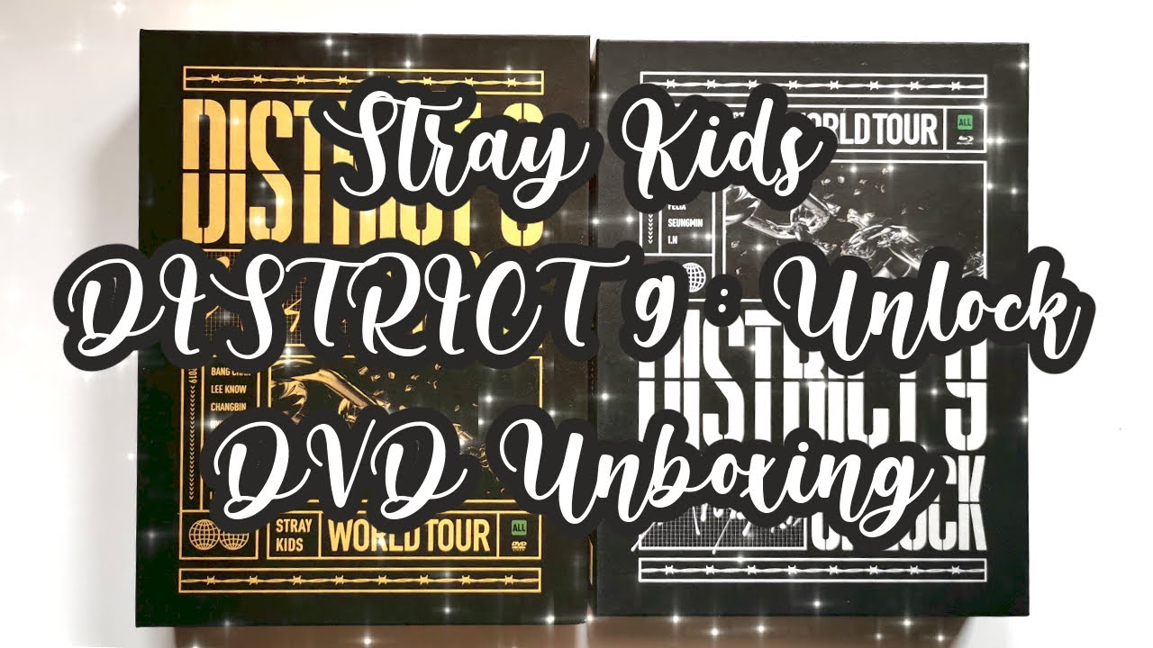 Stray Kids 'District 9: Unlock' in Seoul Unboxing! (DVD + Blu-ray)