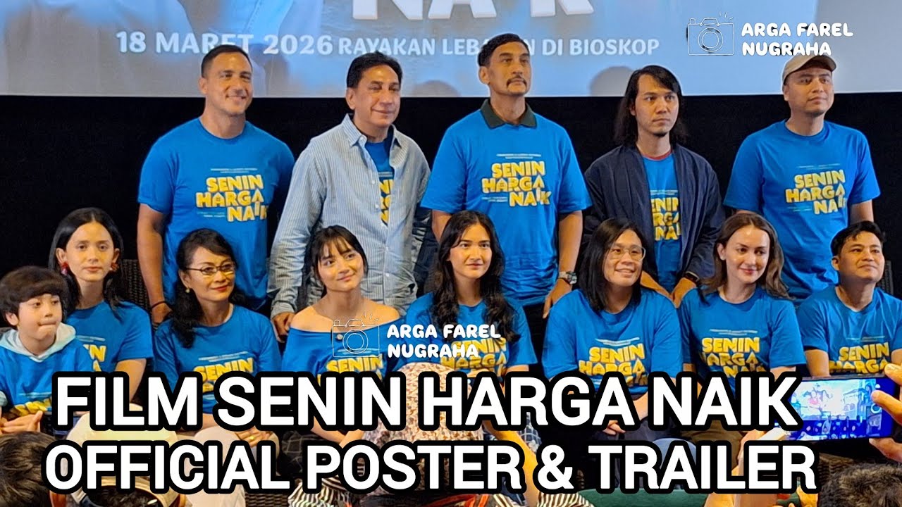 PRESS CONFERENCE OFFICIAL POSTER & TRAILER FILM SENIN HARGA NAIK #movie #video #pressconference 