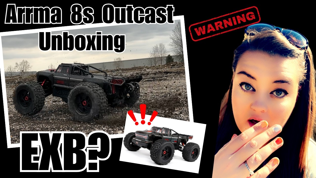 Arrma 8s Outcast The Extreme Basher You've Been Waiting For! #arrma #bigscalemodels  #rcextreme