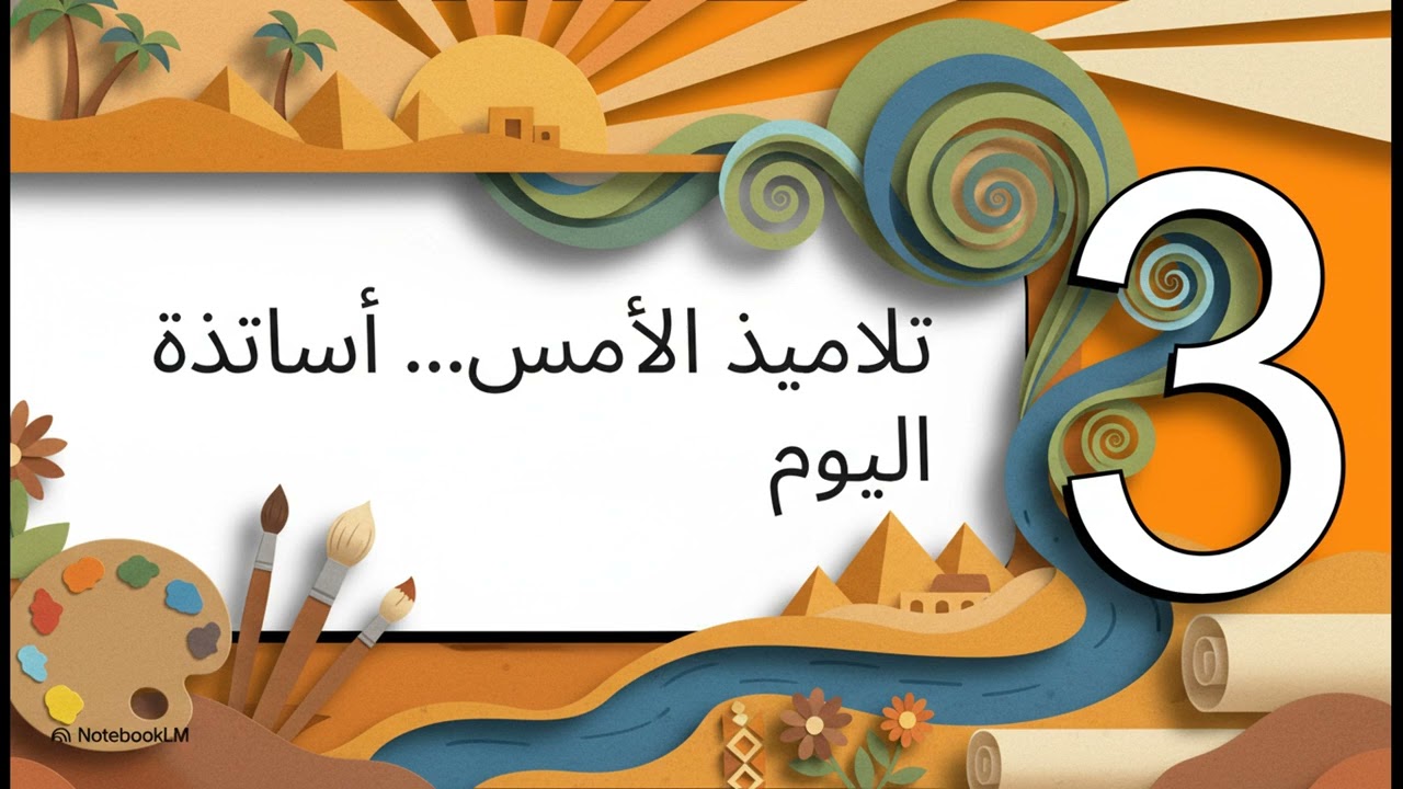 مصورى المنظر الطبيعى من أساتذة كلية الفنون الجميلة