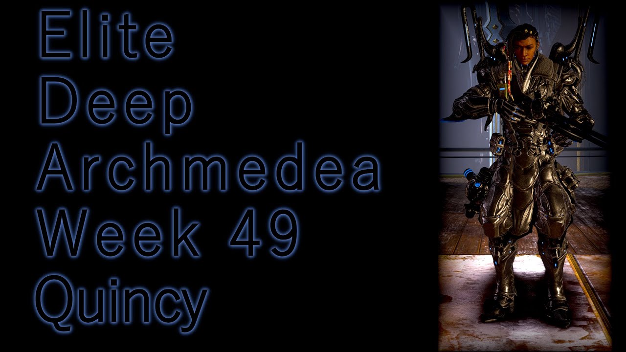 【Cyte-09】【Build Guide】【Solo】【Elite Deep Archimedea】【Warframe】【Full Gameplay】【Week 49】