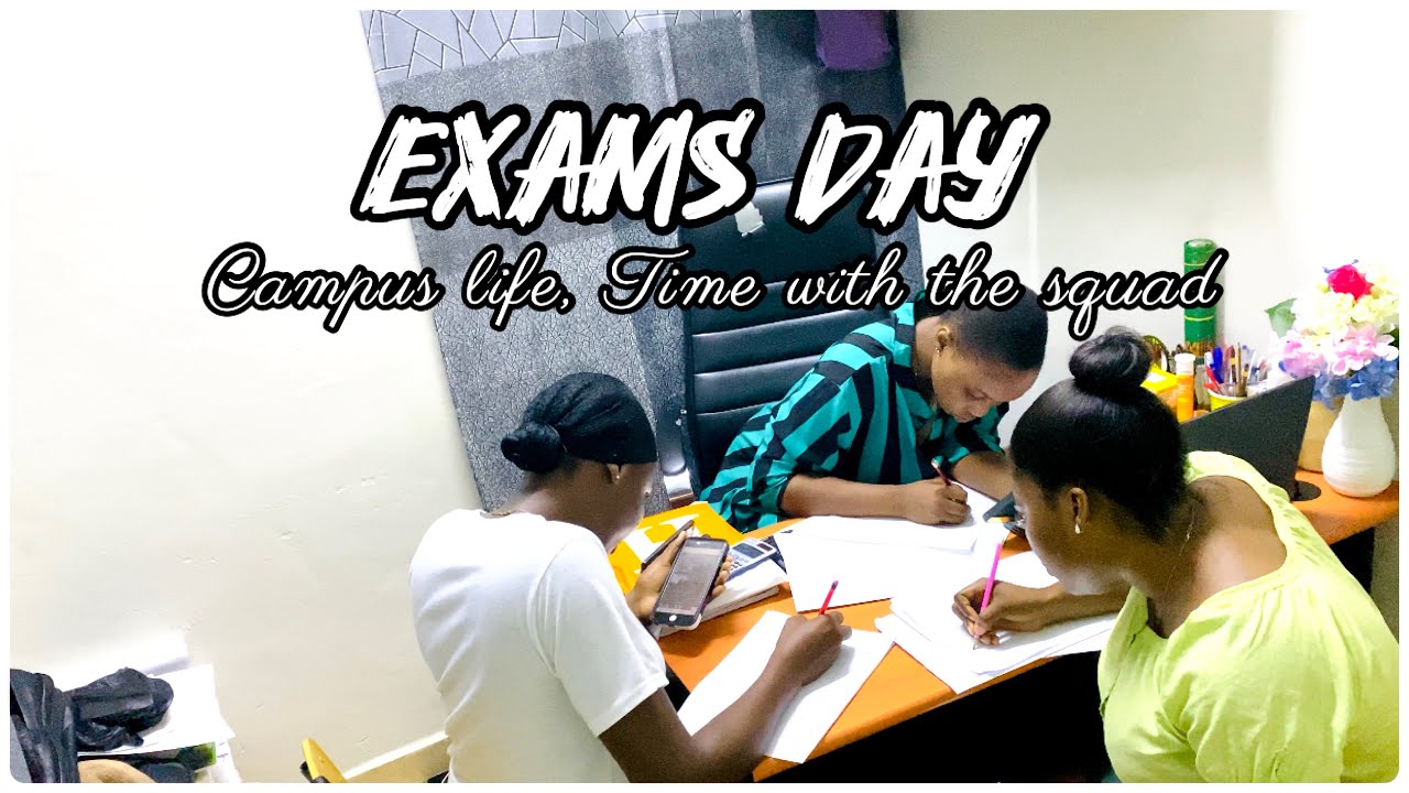 Daily vlog|| campus life, exams day, spending time with my friends.