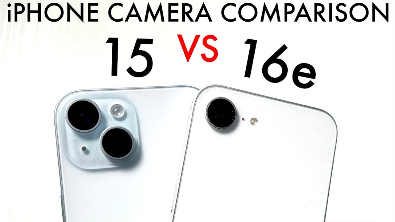 iPhone 16e Vs iPhone 15 CAMERA TEST! (Photo Comparison)