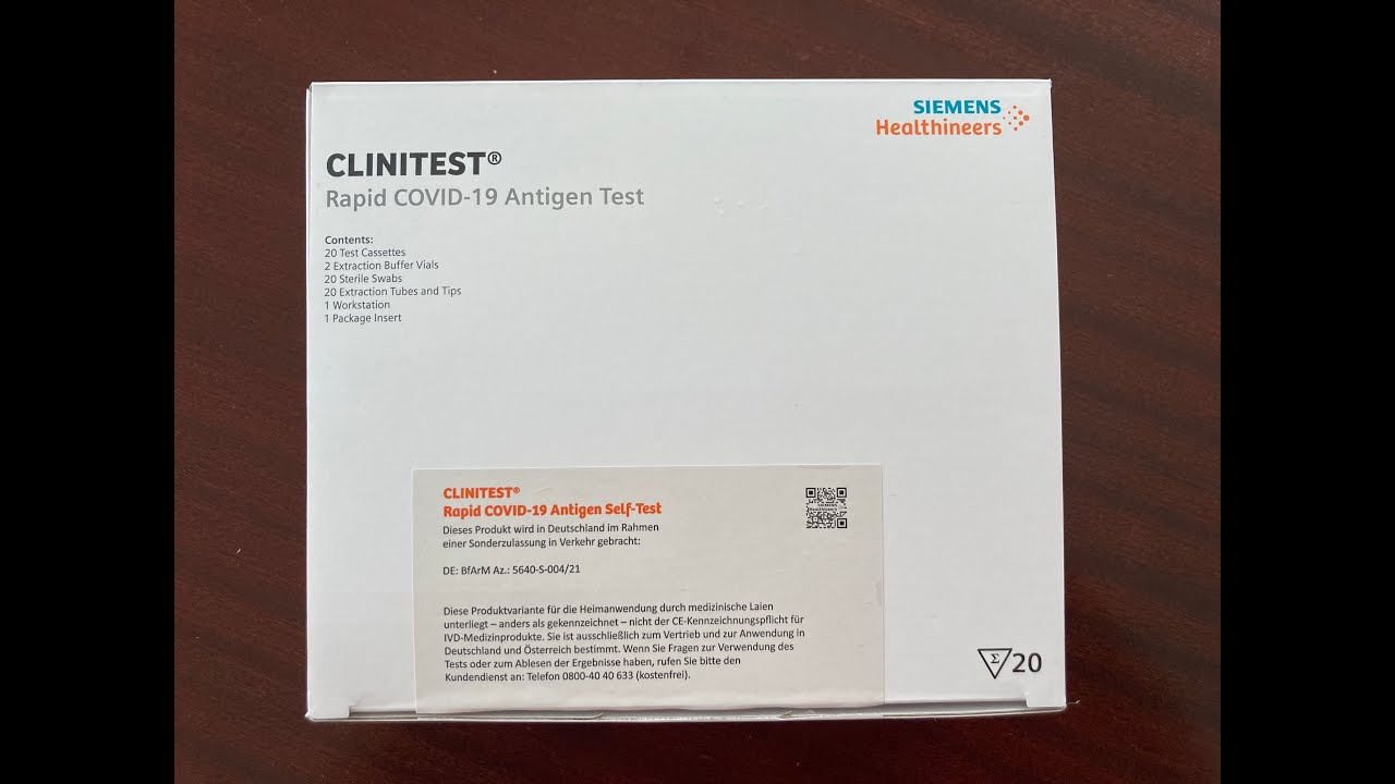 CLINITEST Covid19-Selbsttest (NRW-Schultest)